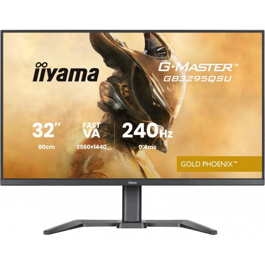 iiyama G-Master/GB3295QSU-B1/31,5"/VA/QHD/240Hz/0,4ms/Černá/3R iiyama G-Master/GB3295QSU-B1/31,5"/VA/QHD/240Hz/0,4ms/Černá/3R