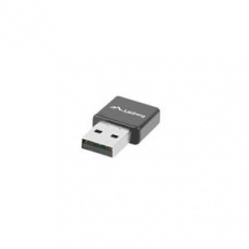 LANBERG USB ADAPTÉR BEZDRÁTOVÁ SÍŤOVÁ KARTA  NC-0300-WI N300 2X INTERNÍ ANTÉNA