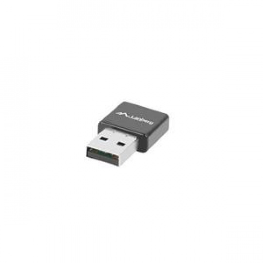 LANBERG USB ADAPTÉR BEZDRÁTOVÁ SÍŤOVÁ KARTA  NC-0300-WI N300 2X INTERNÍ ANTÉNA