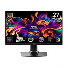 MSI MAG 271QP QD-OLED X28 gaming monitor 26,5" QD-OLED/2560x1440 (WQHD)/280Hz/0,03ms/2xHDMI/DP/USB-C/Výšk.nast./Pivot MSI MAG 271QP QD-OLED X28 gaming monitor 26,5" QD-OLED/2560x1440 (WQHD)/280Hz/0,03ms/2xHDMI/DP/USB-C/Výšk.nast./Pivot