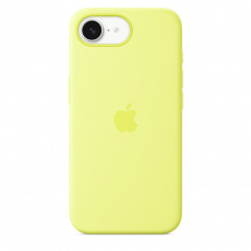 iPhone 16e Silicone Case – Neon Yellow iPhone 16e Silicone Case – Neon Yellow