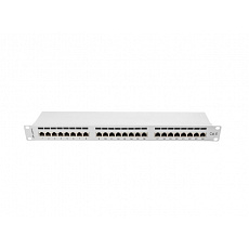 LANBERG PATCH PANEL 24 PORTŮ 1U 19" CAT.6 FTP STÍNĚNÝ ŠEDÝ LANBERG PATCH PANEL 24 PORTŮ 1U 19" CAT.6 FTP STÍNĚNÝ ŠEDÝ