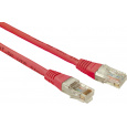 SOLARIX patch kabel CAT5E UTP PVC 0,5m červené