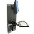 ERGOTRON StyleView® Vertical Lift, Patient Room (černý), držák na zeď posuvný, monitor, klávesnice ,+ přísl.
