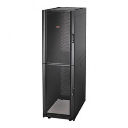 APC NetShelter SX Colocation 2x20U 600mm Wide x 1070mm Deep Enclosure with Sides Black