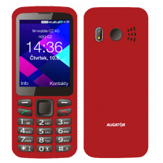 ALIGATOR BS500 Senior červený ALIGATOR BS500 Senior červený