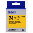 Epson Label Cartridge Pastel LK-6YBP Black/Yellow 24mm (9m)