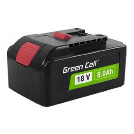 Green Cell Baterie pro elektrické nářadí Bosch 18V 8Ah Náhradní baterie GBA1600A016GK