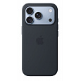 iPhone 18 Pro Silicone Case with MS - Navy Blue