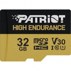 32GB microSDHC Patriot High Endurance V30 U3 až 95MB/s