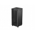 19" VOLNĚ STOJÍCÍ RACKOVÁ SKŘÍŇ 37U 800X800 ČERNÁ LCD PERFOROVANÁ DVÍŘKA LANBERG (PLOCHÉ BALENÍ)