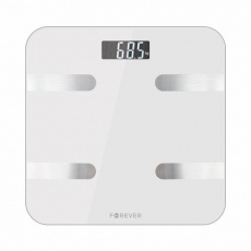 Osobní bluetooth váha Forever AS-100 bílá Osobní bluetooth váha Forever AS-100 bílá