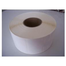 Etikety 50mm x 25mm bílý papír role 203mm, rulička 76mm, 5000ks, 1role Etikety 50mm x 25mm bílý papír role 203mm, rulička 76mm, 5000ks, 1role