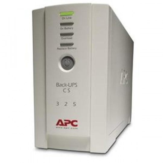 APC Back-UPS 325VA(210W), IEC 320, bez softwaru pro automatické vypnutí