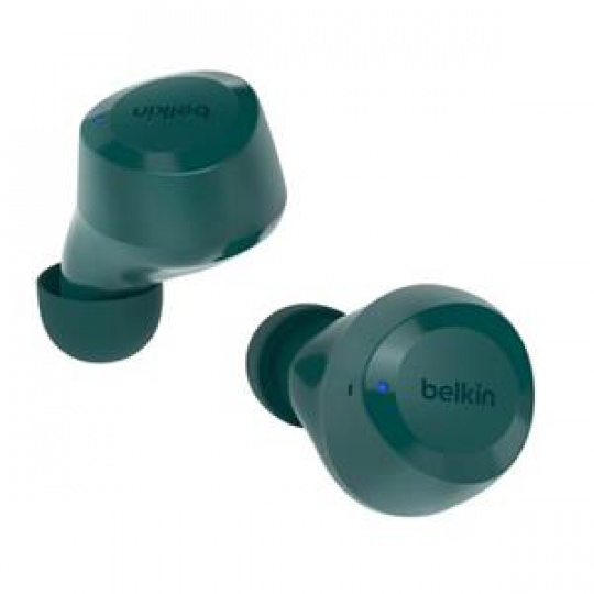 Belkin SOUNDFORM™ Bolt - Wireless Earbuds - bezdrátová sluchátka, zelená