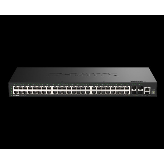D-Link 48 Ports GE + 4 Ports 10G SFP+ Smart Managed Switch - DGS-1530-52/E