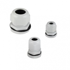 DATACOM Kabelová průchodka PG29 (18 - 25 mm) šedá DATACOM Kabelová průchodka PG29 (18 - 25 mm) šedá