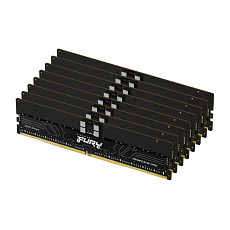 Kingston FURY Renegade Pro/DDR5/128GB/7200MHz/CL38/8x16GB/Black Kingston FURY Renegade Pro/DDR5/128GB/7200MHz/CL38/8x16GB/Black