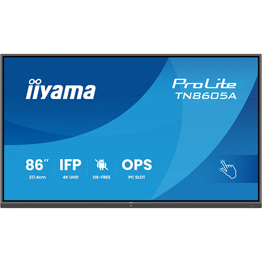 86" iiyama TN8605A-B1AG:IPS,4K,no Android