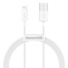 Baseus Datový kabel Superior Series USB/Lightning 1m (2.4 A) bílá