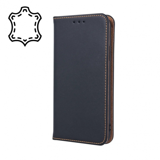 Cu-Be Luxusní kožené pouzdro Xiaomi Redmi Note 14 5G Black