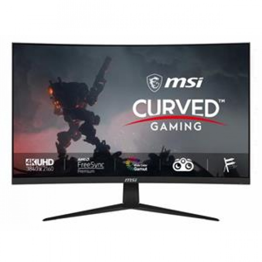 MSI Gaming monitor G321CUV, 31,5" zakřivený /3840x2160 (UHD)/VA LED/4ms/3000:1/250cd / m2 /2xHDMI/DP