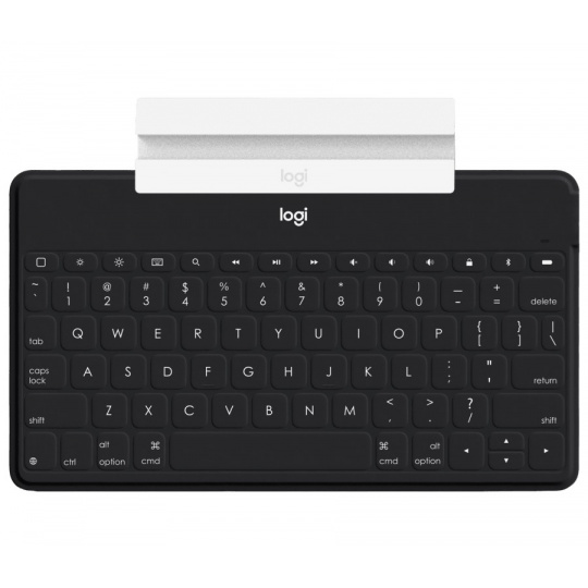 Logitech KEYS TO GO/Bezdrátová Bluetooth/UK-Layout/Černá