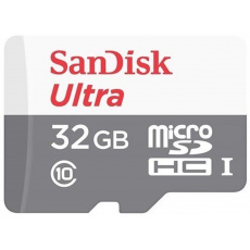 SanDisk Ultra/micro SDHC/32GB/100MBps/UHS-I U1 / Class 10