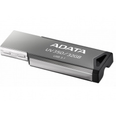 ADATA UV350/32GB/USB 3.1/USB-A/Stříbrná
