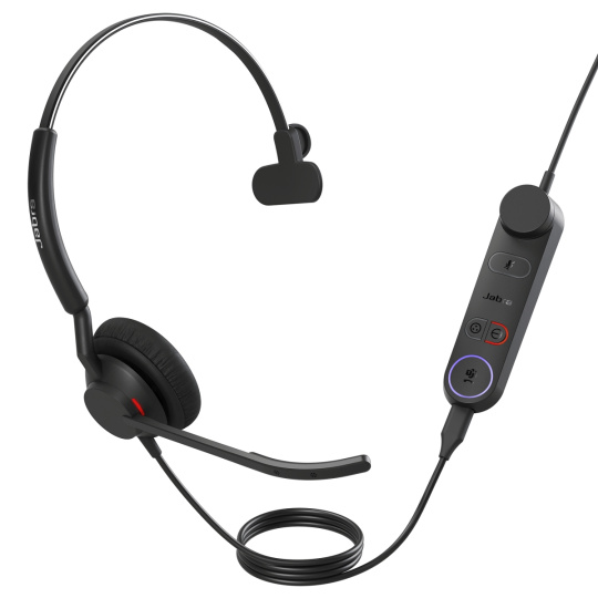 Jabra Engage 50 II (Link)/Mono/ANC/USB-C/Drát/MS/Černá