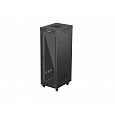 LANBERG 19" VOLNĚ STOJÍCÍ RACKOVÁ SKŘÍŇ 37U/600X800 (FLAT PACK) S PROSKLENÝMI DVEŘMI LCD ČERNÁ