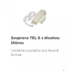 Canon příslušenství telefonní sluchátko TEL 6 KIT BÍLÉ Canon příslušenství telefonní sluchátko TEL 6 KIT BÍLÉ