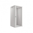 LANBERG RACKOVÁ SKŘÍŇ 19" NÁSTĚNNÁ 27U/600X600 (v rozloženém stavu) S PROSKLENÝMI DVEŘMI ŠEDÁ  V2
