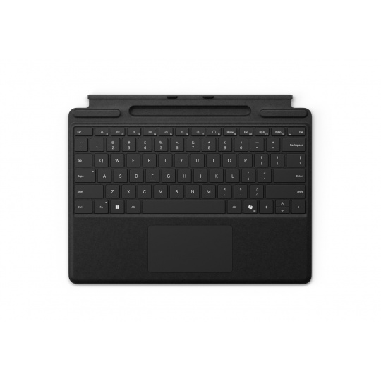 Microsoft Surface Pro Keyboard with Slim Pen Storage (Black), CZ&SK (potisk)