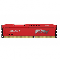 Kingston FURY Beast/DDR3/8GB/1600MHz/CL10/1x8GB/Red Kingston FURY Beast/DDR3/8GB/1600MHz/CL10/1x8GB/Red