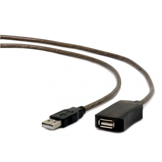 Kabel CABLEXPERT USB 2.0 aktivní prodlužka, 10m