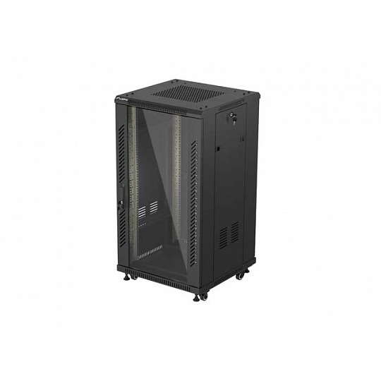 INSTALAČNÍ SKŘÍŇOVÝ ROZVADĚČ 19" 22U 600X600 ČERN