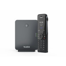 Yealink W78P, IP DECT báze+ručka, PoE, 2,4" bar.disp., až 10 ruček