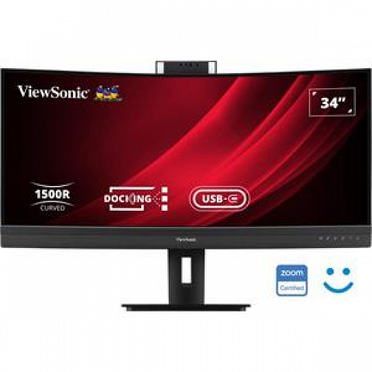 Viewsonic VG3457CV 34" zakřivený VA/3440x1440@100Hz/5ms/350cd/2xHDMI/DP/USB/USB-C/RJ45/Webcam/Repro/HAS/VESA Viewsonic VG3457CV 34" zakřivený VA/3440x1440@100Hz/5ms/350cd/2xHDMI/DP/USB/USB-C/RJ45/Webcam/Repro/HAS/VESA