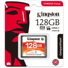 128GB CompactFlash Canvas Focus Kingston 128GB CompactFlash Canvas Focus Kingston