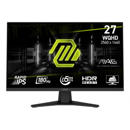 MSI MAG/274QF/27"/IPS/QHD/180Hz/0,5ms/Black/2R