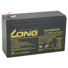 LONG baterie 12V 6Ah F2 HighRate (WP1224W) LONG baterie 12V 6Ah F2 HighRate (WP1224W)