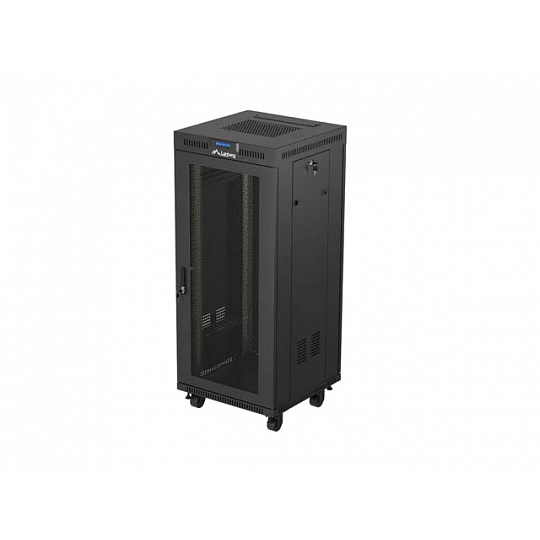 19" VOLNĚ STOJÍCÍ RACKOVÁ SKŘÍŇ 27U/600X600 (FLAT PACK) SE SÍŤOVANÝMI DVEŘMI LCD ČERNÁ LANBERG V2 19" VOLNĚ STOJÍCÍ RACKOVÁ SKŘÍŇ 27U/600X600 (FLAT PACK) SE SÍŤOVANÝMI DVEŘMI LCD ČERNÁ LANBERG V2