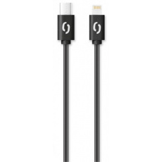 ALIGATOR Datový kabel POWER 3A, USB-C/lightning černý