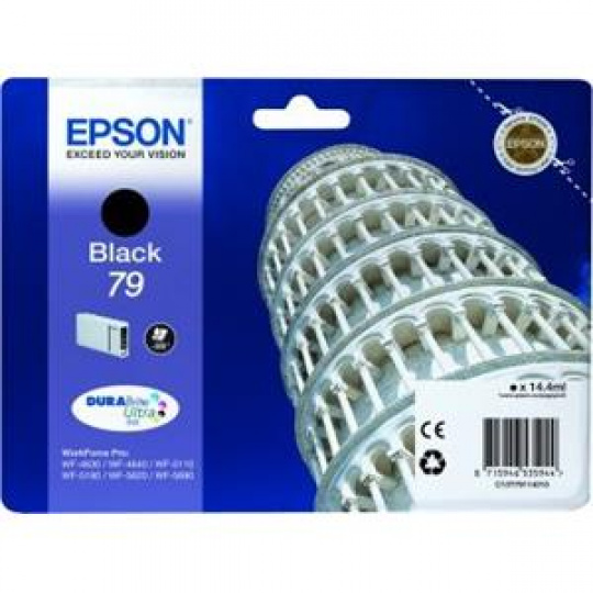 EPSON cartridge T7911 black (šikmá věž)