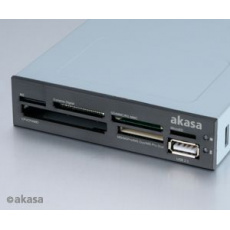 AKASA int. USB 2.0 interní čtečka karet + USB 2.0