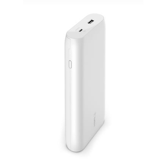 Belkin powerbanka 20 000 mAh 30W PD bílá