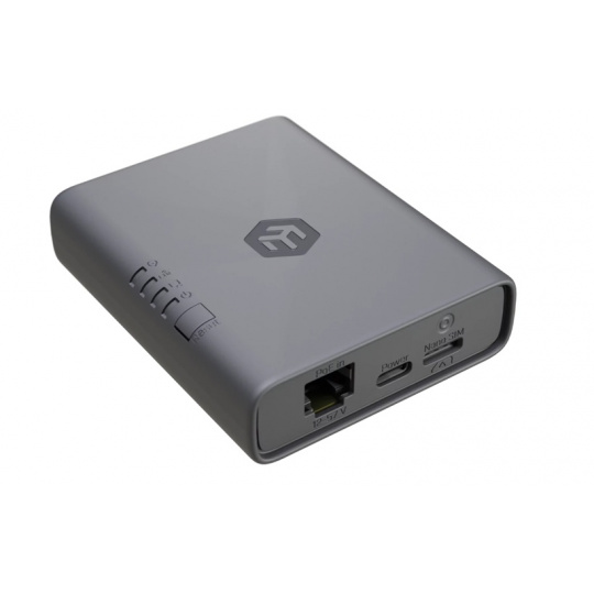 Mikrotik EC25-EU&KNe, KNOT Embedded LTE4, IoT/LTE Gateway, 1x Gb Eth(PoE-in), eSIM+Nano SIM,RouterOS