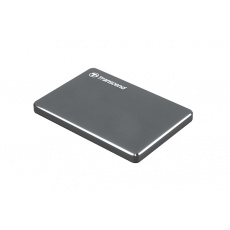 Externí disk 2,5" 1TB Transcend StoreJet TS1TSJ25C3N, USB3.0, ocelově šedý