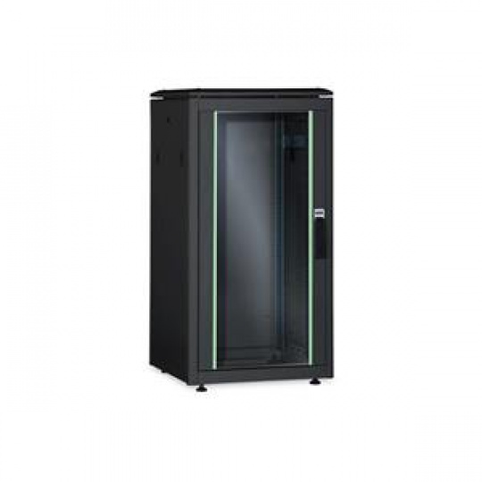 DIGITUS 26U síťový rack, Unique Series 1342x800x1000 mm, černá barva (RAL 9005)